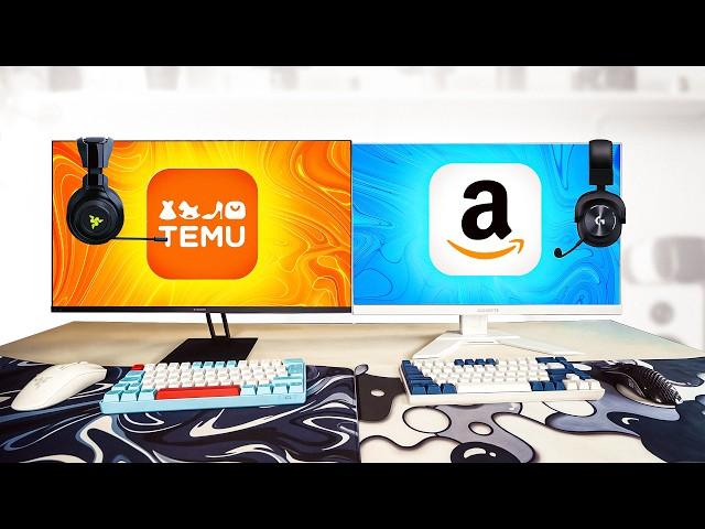 Temu VS Amazon Gaming PC Setup...