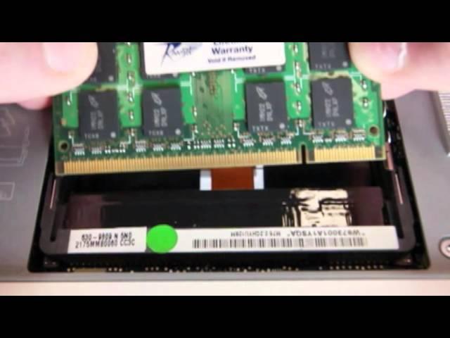 How to install memory for a 15-inch MacBook Pro DDR2 667MHz