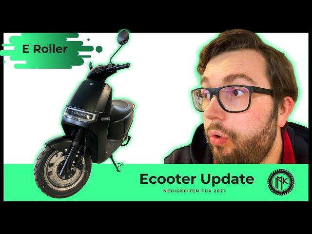 Ecooter E Roller - Update 2021 Neue Modelle & Neue Farben