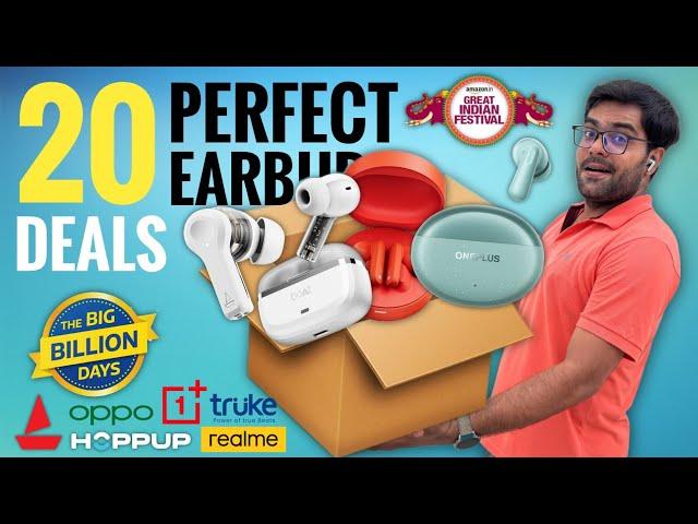 20 Best Earbuds Deals from Amazon Great Indian Festival & Flipkart Big Billion Days 2024 