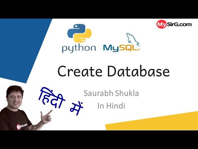 #2 Python-MySQL | Create Database