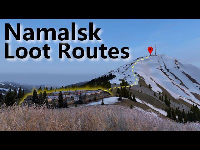 Namalsk Loot Routes #1 - DayZ Map Guide