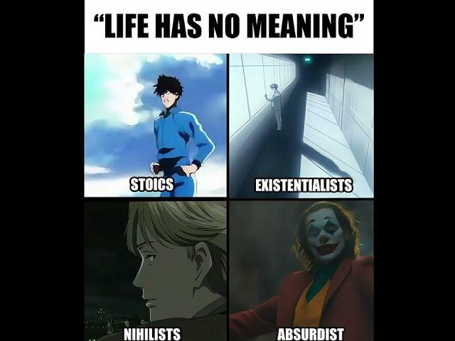 LIFE HAS NO MEANING