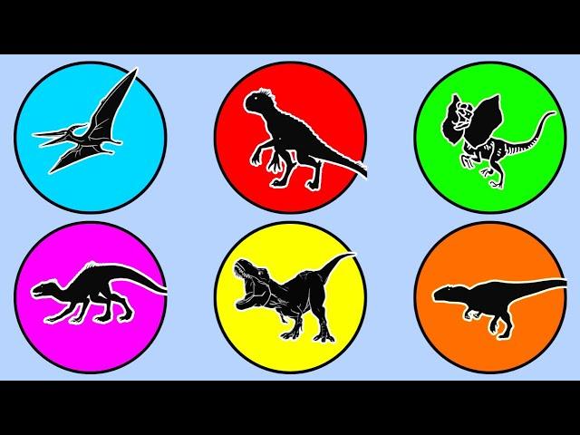 Jurassic World Dinosaurs: Scorpios Rex, T Rex, Indoraptor, Pteranodon, Dilophosaurus, Allosaurus #77