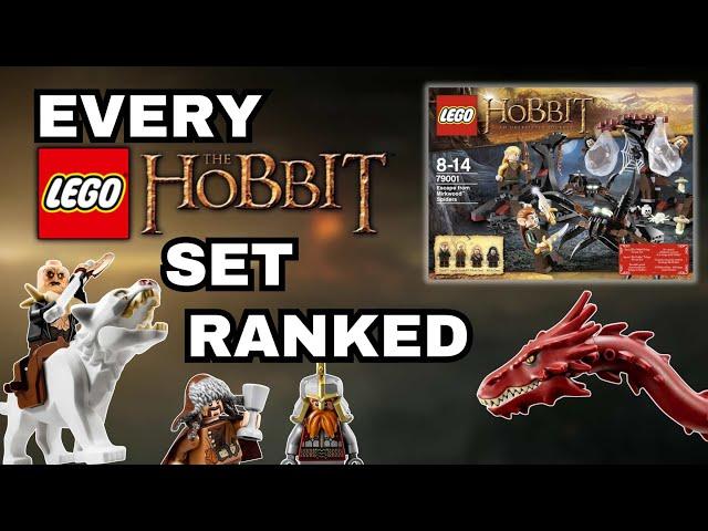 RANKING every LEGO HOBBIT SET from WORST to FIRST (2012-2014)