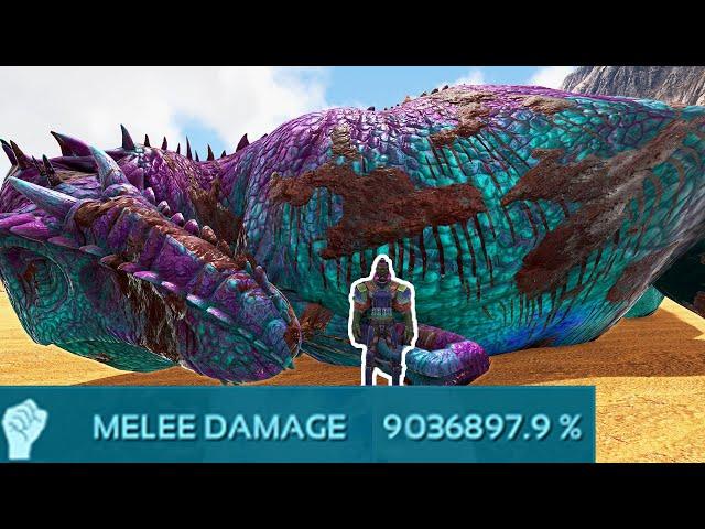 I Beat Ark With Infinite Melee Damage
