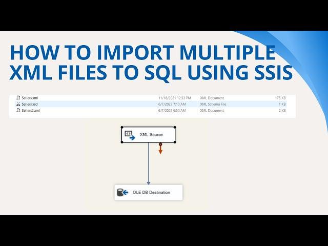 146 How to import multiple xml files to sql server using ssis