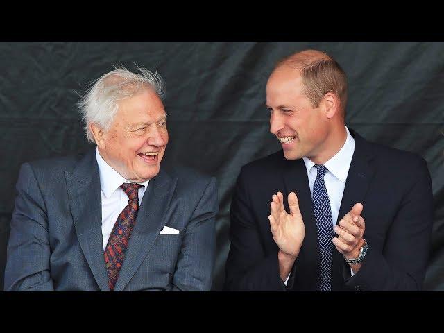 Prince William and Sir David Attenborough launch The Earthshot Prize