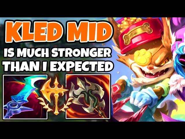 Why don't people KLED MID more often. Insane Duelist | Off-Meta Climb | 13.13 | League of Legends