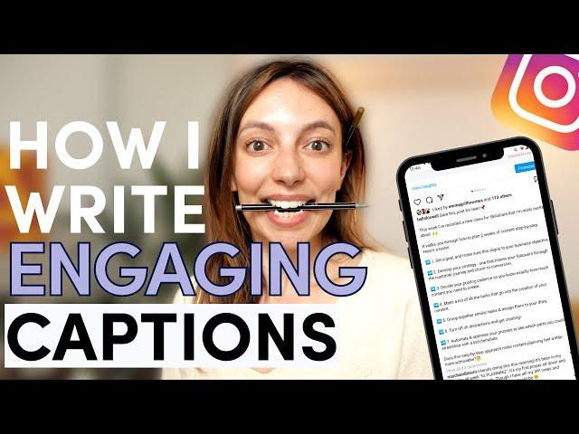 How To Write Great Captions To Increase Engagement | Instagram Caption Writing Tips & Examples