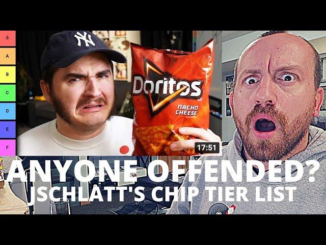 HIS BEST VIDEO? Schlatt's Chips Tier List (REACTION!) jschlattLIVE