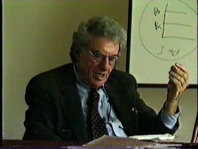 Hyman Minsky in Colombia, November 1987