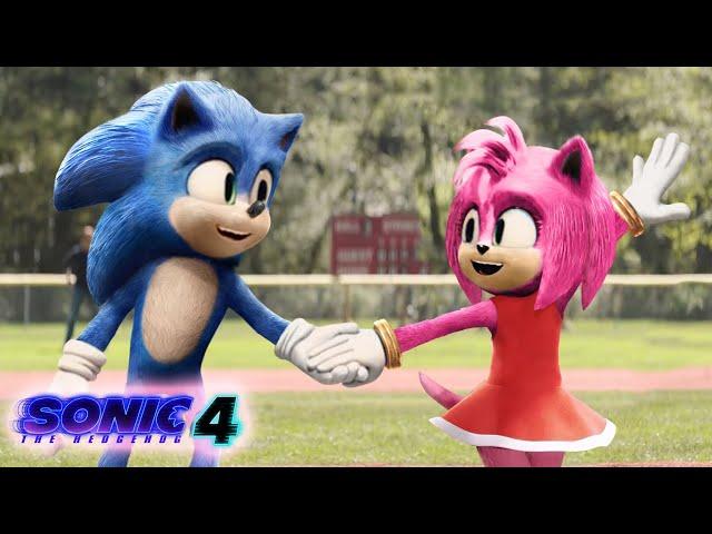 Sonic the hedgehog 4. Sonic fall in love with Amy Rose ️