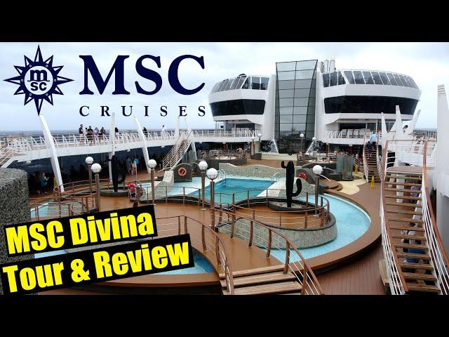 MSC Divina Cruise Ship Tour & Review with The Legend