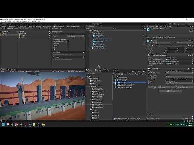 Unity - New Input System to control Characters and Menus (multiplayer)