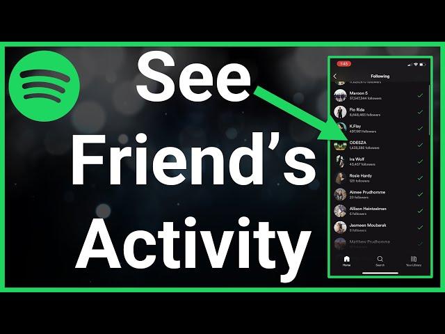 How To See Friends Activity On Spotify Mobile