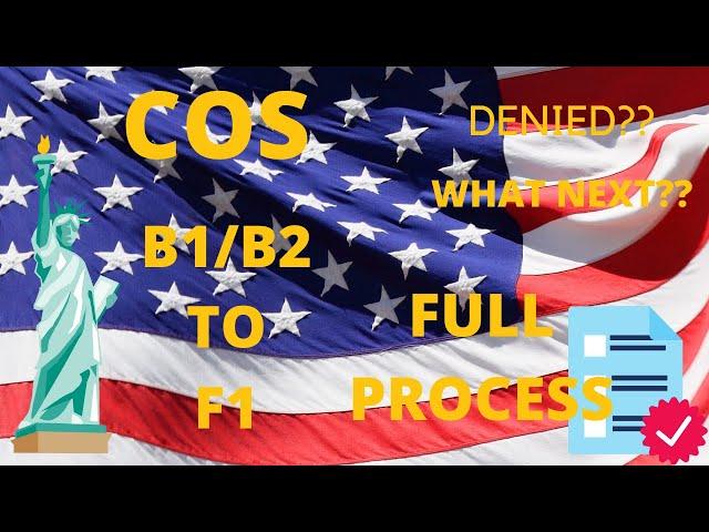 Change of status B2 to F1 | Convert from Visit Visa to student Visa USA | i539