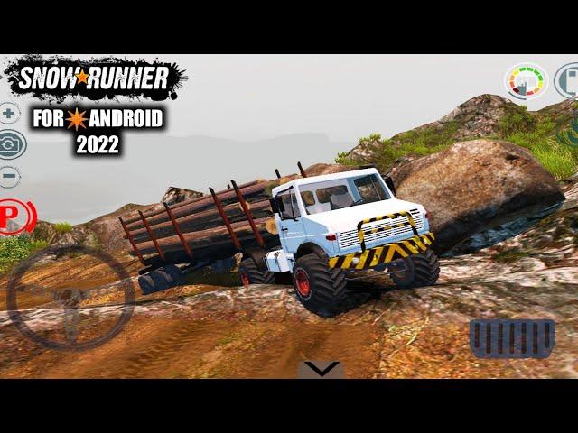 Android Snowrunner 2022 Offroad Truck Mountain | Android no 1 offroad game 