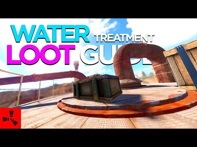 RUST GUIDE: Water Treatment Plant (Loot Spawns, Blue Puzzle & Walkthrough)