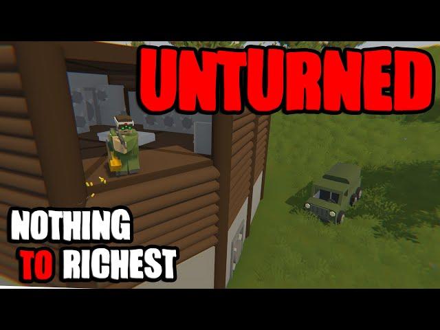 How I Went From NOTHING To RICHEST In Unturned Russia Survival