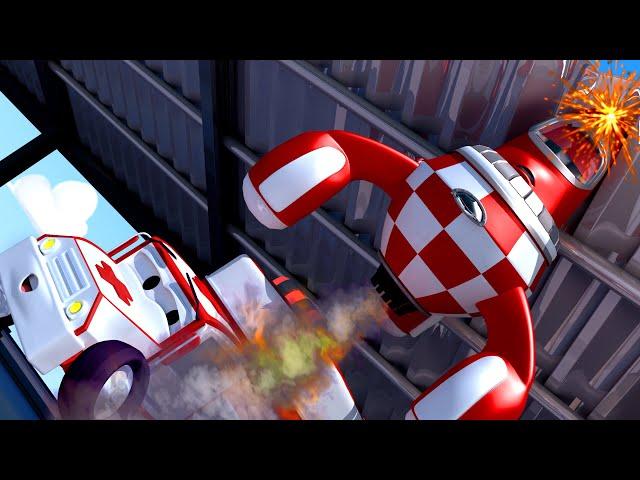 Rocky the Rocket - Amber the Ambulance in Car City l Cartoons for Children