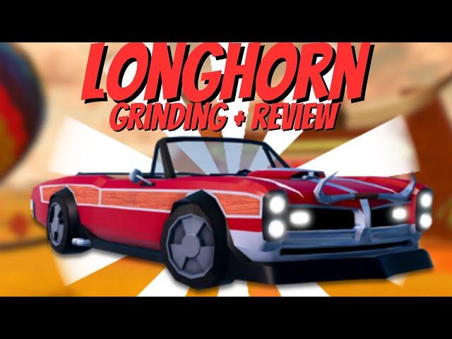 GRINDING with the LONGHORN | Season 18 Level 10 Prize | Roblox Jailbreak