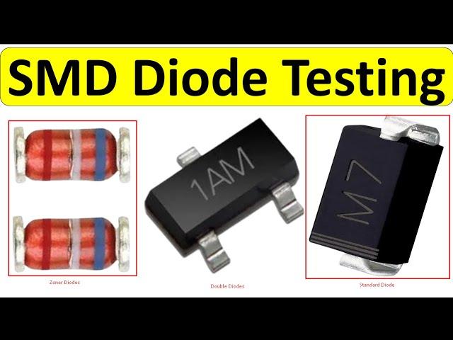 SMD diode testing using multimeter complete guide