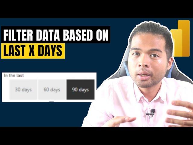 Filter your data on last 30/60/90 days using this trick! // Beginners Guide to Power BI in 2021