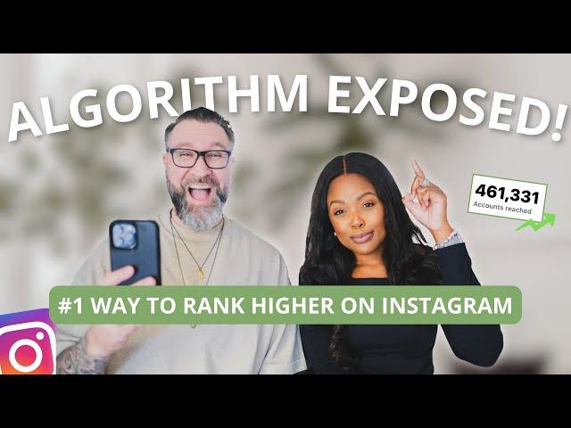 INSTAGRAM JUST REVEALED THE TOP WAY TO RANK HIGHER IN THE ALGORITHM | Instagram Growth Tips 2024