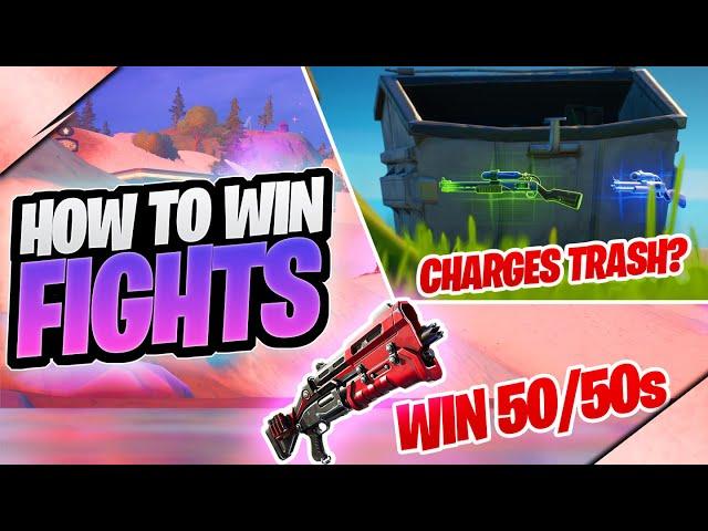 How to Win Fights in Fortnite Season 5; Tactical and Charge Shotgun Boxfighting Explained