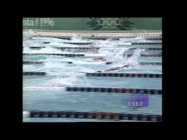 Danyon Loader wins 200m Gold, Atlanta 1996