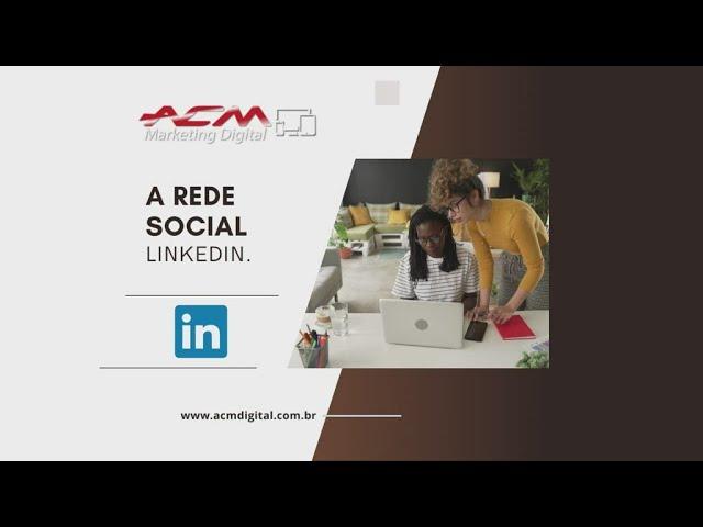 A rede social LinkedIn.⠀