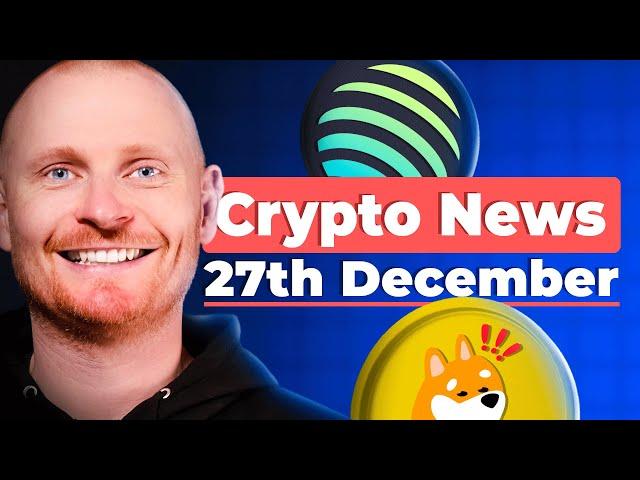 Crypto News: Dec 27th: JUP Airdrop Criteria | Market Updates | Bonk BurnMas