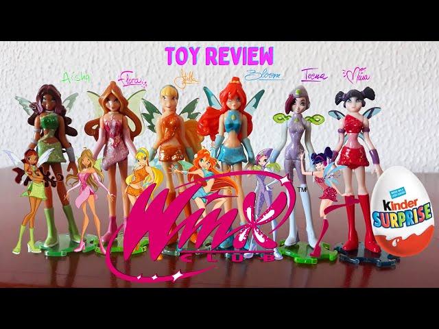 Kinder Surprise Winx Club Fairies Figurines (2006) Review