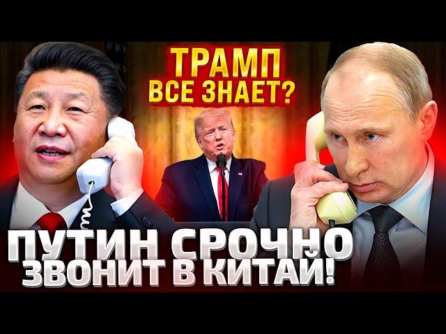 ТОВАРИЩ СИ, Я ГОТОВ! ПУТИН СРОЧНО СВЯЗАЛСЯ С КИТАЕМ! ОЧЕНЬ ХОЧУ ПОГОВОРИТЬ С ТРАМПОМ!