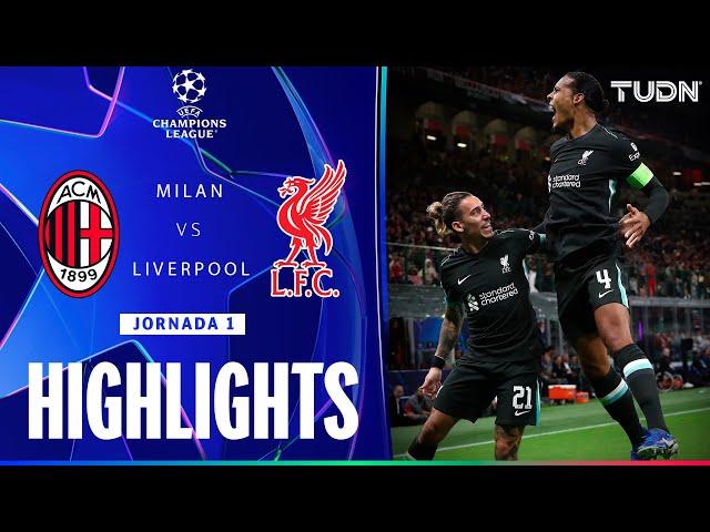 HIGHLIGHTS - Milan vs Liverpool | UEFA Champions League | TUDN