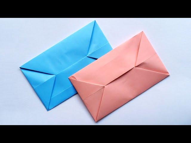 Square Sheet Origami Envelope | How To Make Paper Envelope [Without Glue Tape And Scissors] At Home