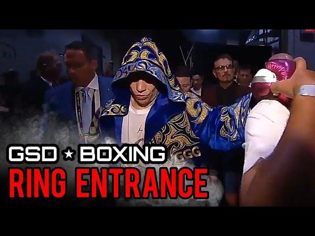 GENNADY GOLOVKIN RING ENTRANCE VS CANELO