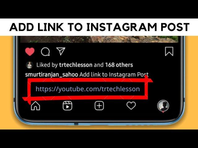 How To Add Link In Instagram Post | Add Clickable Link To Instagram Post | Share Link on Instagram