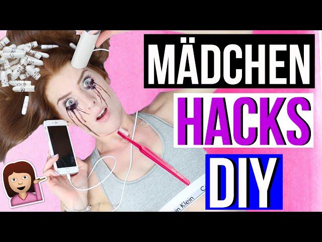 10 MÄDCHEN DIY HACKS, die jedem Mädchen das Leben erleichtern! | LaurenCocoXO