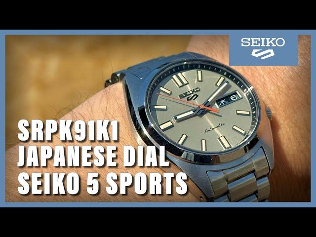 Unboxing The Seiko 5 Sports SNXS SRPK91K1