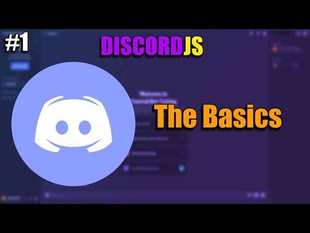 Making Your Own Discord Bot - Setting up the basics [#1 - 2021]