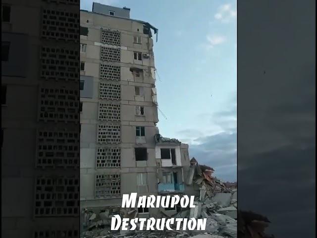 Мариуполь/Mariupol. House demolition. Latysheva St.35/Снос дома Латышев, 35. Март 2023г