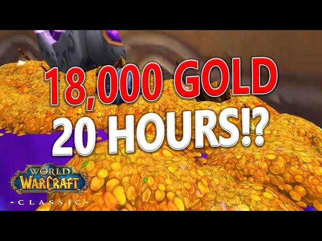 WoW Classic - 30,000??? OGHest Gold Farm Challenge - Week 1 Recap!