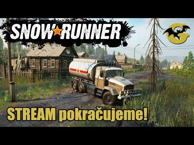 SnowRunner STREAM pokračujeme! Netopiersky co-op  CZ/SK