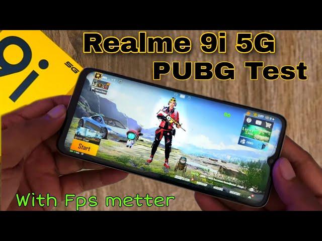 Realme 9i 5g PUBG TEST | Realme 9i 5g BGMI TEST | Realme 9i 5g Gaming test|Realme 9i 5g 60 fps test