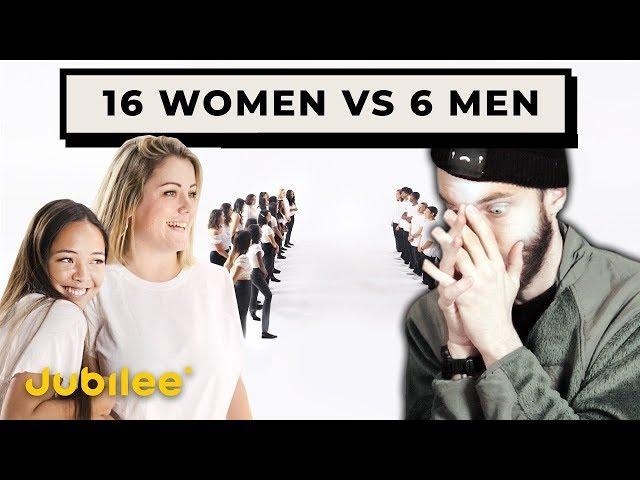 16 Waman COMPETE for 6 Guys (insane reaction) - Jubilee React #5