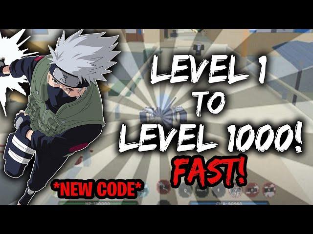 *NEW CODE* HOW TO LEVEL UP FAST IN SHINDO LIFE! LEVELING GUIDE | Shindo Life