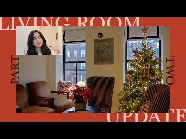 Living Room Update + Christmas Decor