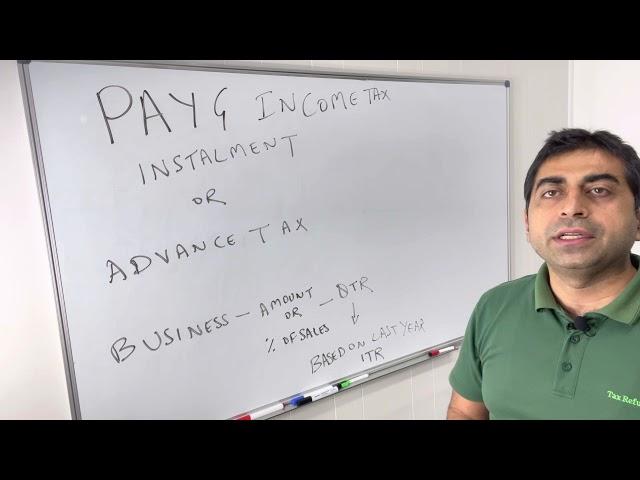 PAYG INCOME TAX INSTALMENT